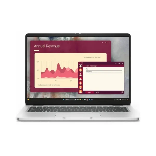 Dell Pro 14 Intel Core Ultra 7 255U (2GHz) 16GB RAM 512GB SSD 14" Intel Graphics Windows 11 Pro - Platinum Gray