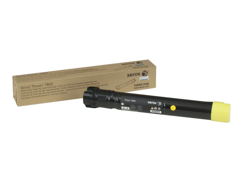 Tóner Xerox Phaser 7800 Amarillo Alto Rendimiento