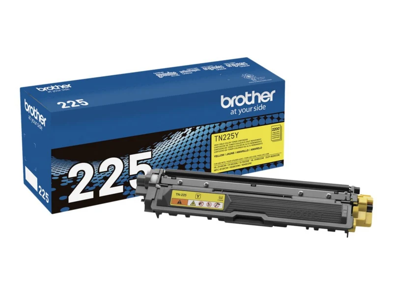 Tóner Brother 225Y Amarillo Alto Rendimiento