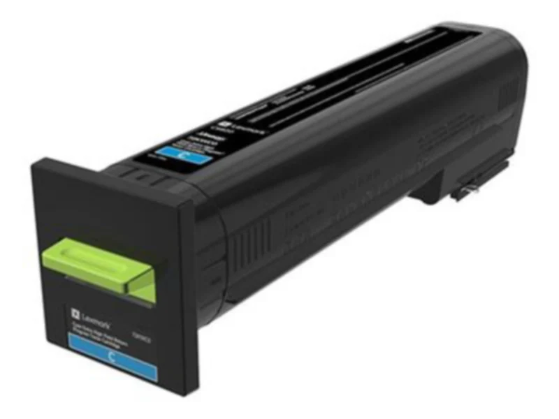Tóner Lexmark 72K1XC0 Cian Alto Rendimiento