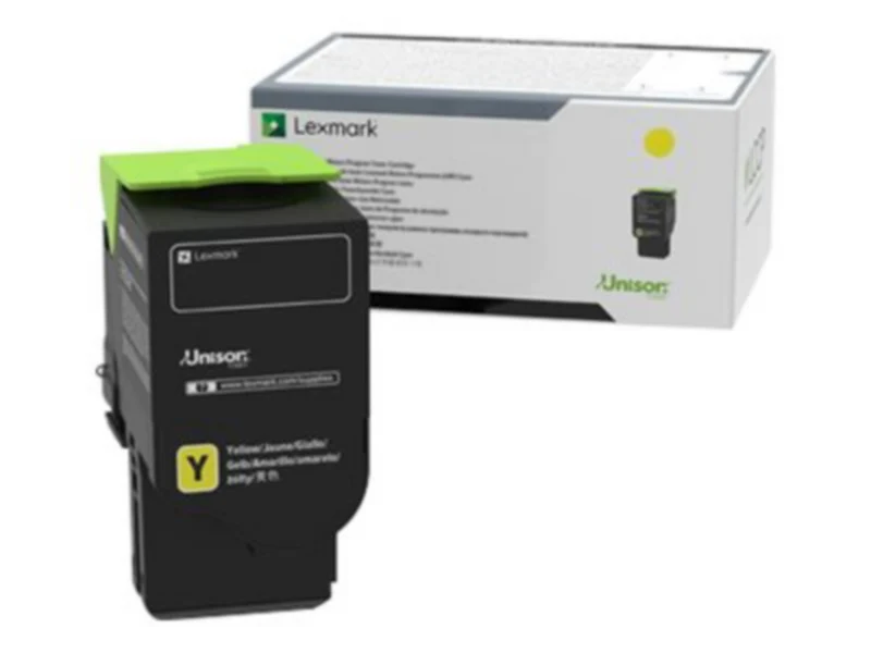 Tóner Lexmark 78C0X40 Amarillo Alto Rendimiento