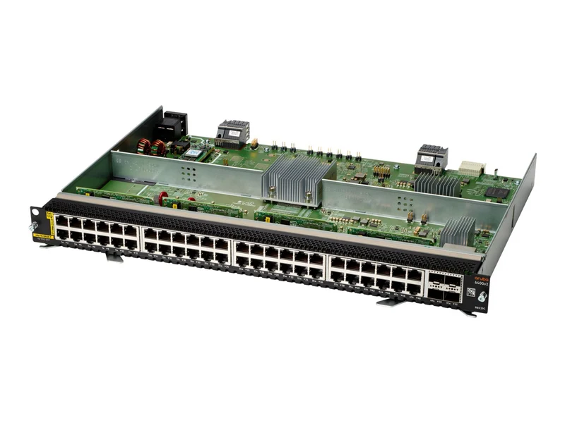 Switch de Red Aruba HPE Networking 6400 48-port 1GbE Class 4 PoE and 4-port SFP56 v2 Module