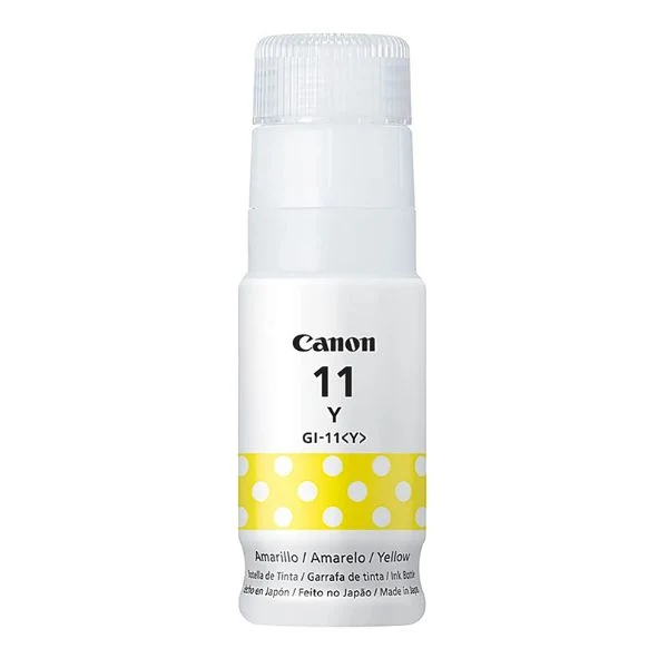 Tinta Canon GI-11 Y 70ML Color Amarillo Original