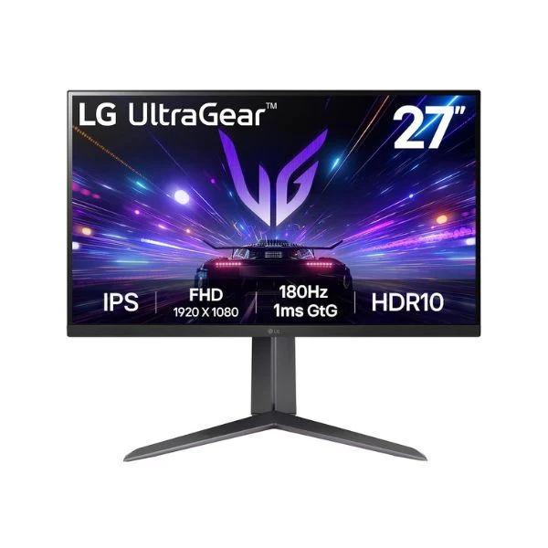 Monitor LG Gamer UltraGear™ 27" FHD IPS - 180Hz 1ms (GtG) FHD / IPS / PIVOT / G-SYNC 27GS65F