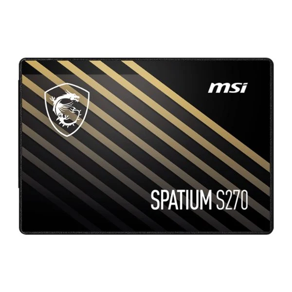 Disco Solido MSI 480GB 2.5" SATA III 6GB/s 500MB/s 450MB/s SPATIUM S270