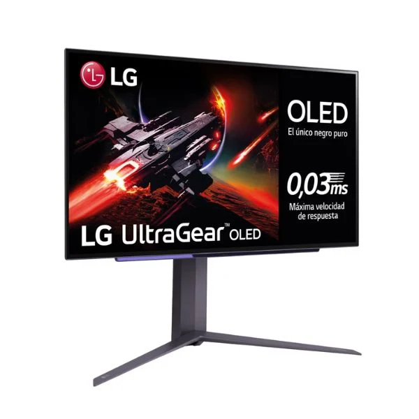 Monitor LG 27GR95QE-B OLED QHD Gaming 27" 2560 x 1440 0.03ms (GtG) FreeSync Premium 100~240V (50/60Hz)