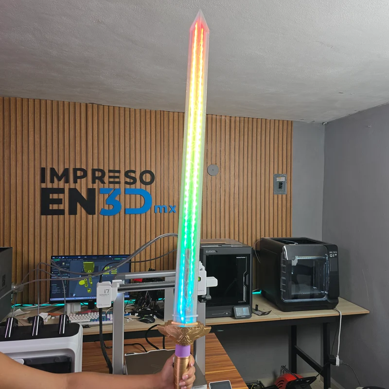 Espada Led de Rumi's de Kpop Demon Hunters Huntrix