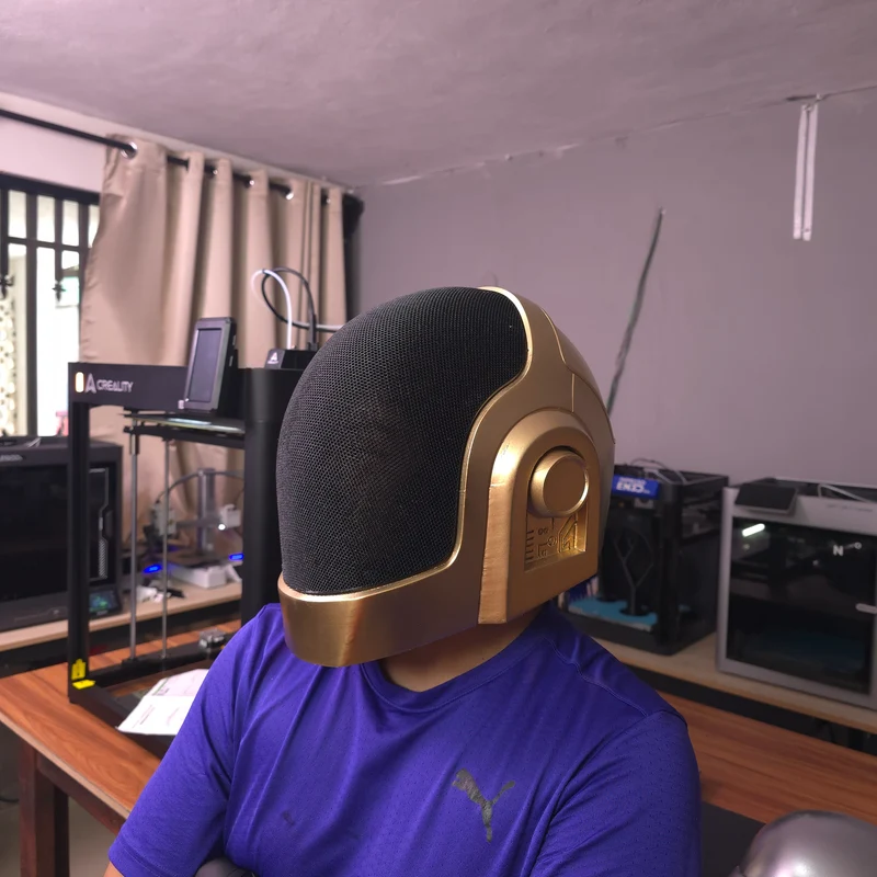 Casco magnético de Guy Manuel de Daft Punk