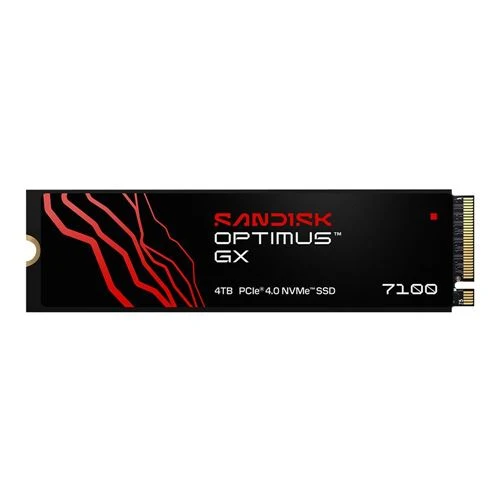 Disco Duro SSD SanDisk Optimus GX 7100 4 TB BiCS TLC 3D CBA NAND PCIe Gen 4 x 4 NVMe M.2