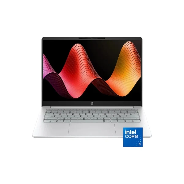 Laptop HP Chromebook Plus Touchscreen Intel Core 3 N355 (3.9GHz) 8 GB RAM 128 GB UFS 14" Intel Graphics Chrome OS - Glacier Silver
