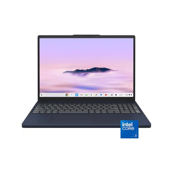 Laptop Lenovo Chromebook Plus Touchscreen Intel Core 3 N355 (1.9GHz) 8 GB RAM 128 GB UFS 15.3" Intel Graphics Chrome Plus OS - Cosmic Blue