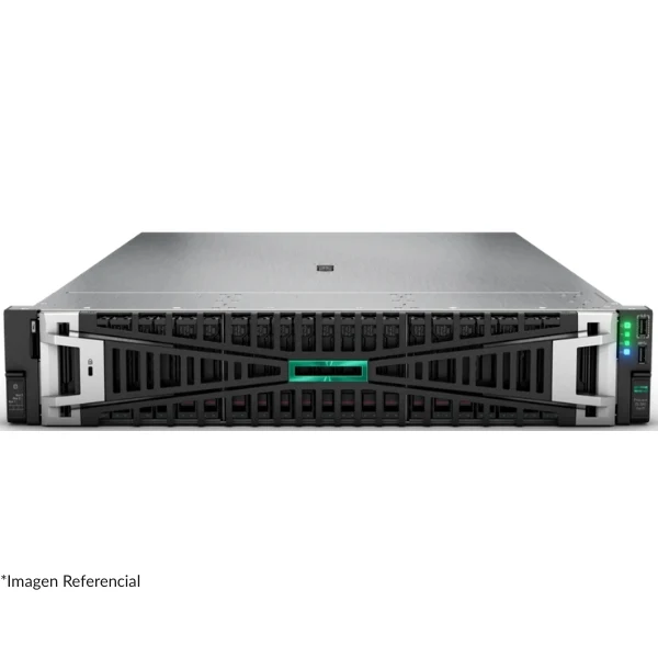 Servidor HPE ProLiant DL380 Gen11 - 2x Intel Xeon Gold 6530 32-Core - 128GB DDR5 - 2x960GB NVMe SSD U.3 - 8xSFF Tri-Mode - MR408i-o - Fuente 1600W