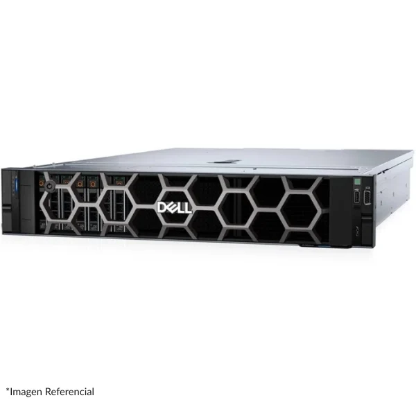 Servidor Dell PowerEdge R360 - Intel Xeon 6 Performance 6333P 6-Core 3.1GHz - 32GB DDR5 ECC - 2TB SATA Hot Plug - PERC H755 - 600W Redundante