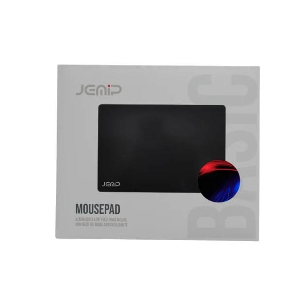 Mouse Pad Jemip Basic JP-MP01-NEONDISCO - Almohadilla de Tela - Base Antideslizante - Neon Disco