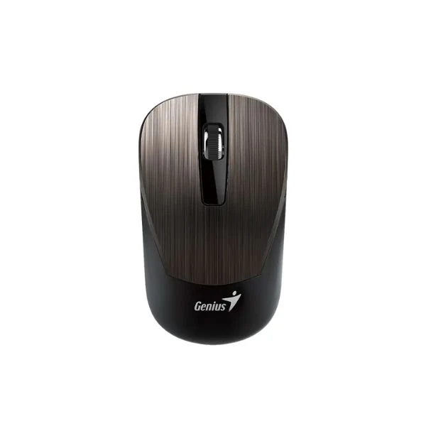 Mouse Inalámbrico Genius NX-7015 - 1200 DPI - 3 Botones - 2.4GHz - Óptico - Chocolate 31030019401