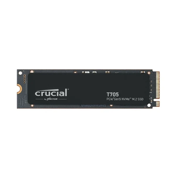 Disco Duro SSD Crucial T705 4TB Micron 232L TLC NAND PCIe Gen 5 x4 NVMe M.2