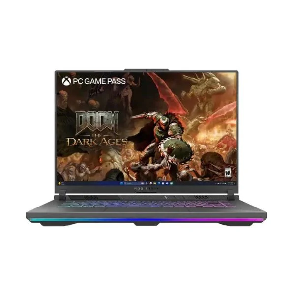 Laptop Gaming ASUS ROG Strix G16 - AMD Ryzen 9 HX - 1TB SSD - 16GB RAM - 16" FHD 165Hz - NVIDIA GeForce RTX 5070 Ti - G614PR-G16.R95070TI