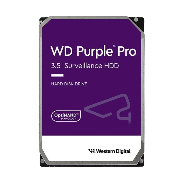 Disco Duro HDD WD Purple Pro 14TB 7200 RPM SATA III 6Gb/s 512MB caché Internal Surveillance CMR 3.5"