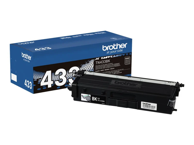 Tóner Brother 433BK Negro Alto Rendimiento