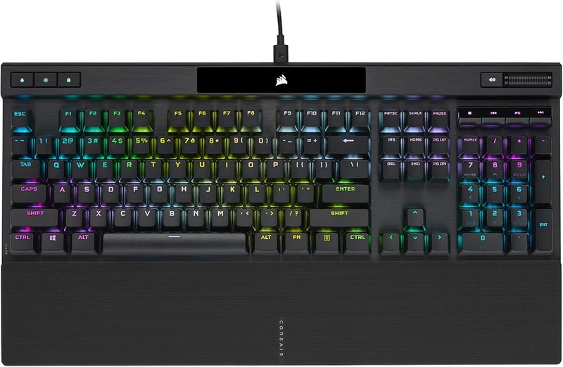 Teclado mecánico Corsair K70 RGB CHAMPION SERIES con cable - Cherry MX Brown