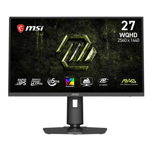 Monitor MSI MAG 275QPF E21 27" 2K QHD (2560 x 1440) 210Hz Gaming Monitor Adaptive Sync Compatible