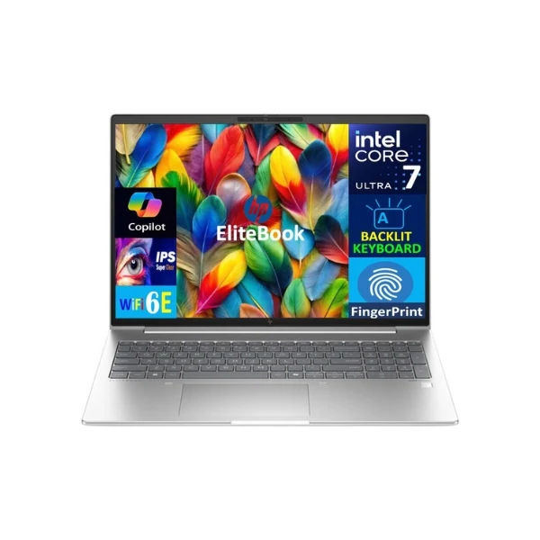Laptop HP 660 A6UC4UT#ABA Intel Core Ultra 7-165U 64GB RAM 2TB SSD 16" Intel Graphics Win 11 Pro - Pike Silver