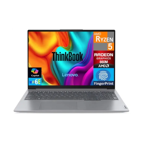 Laptop Lenovo ThinkBook 16 AMD Ryzen 5 7533HS 64GB RAM 2TB SSD 16" AMD Radeon Win 11 Pro - Arctic Grey