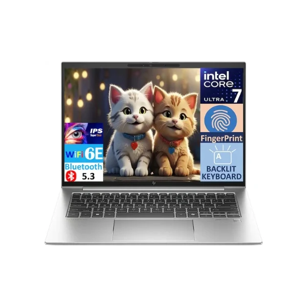 Laptop HP EliteBook 840 Intel Core Ultra 7 155U 32GB RAM 1TB SSD 14" Intel Graphics Win11 Pro - Pike Silver