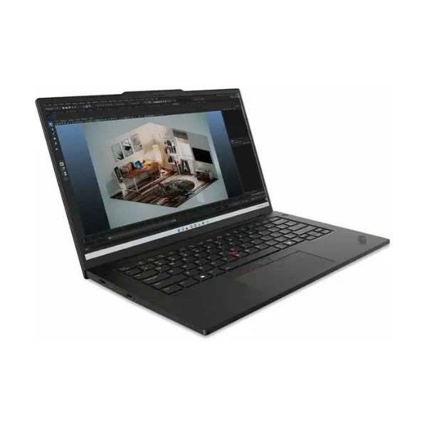 Laptop Lenovo ThinkPad P16s Gen 3 Touchscreen Intel Core Ultra 7 155H 32 GB RAM 1 TB SSD 16" NVIDIA RTX 500 Ada Generation Win 11 Pro - Black