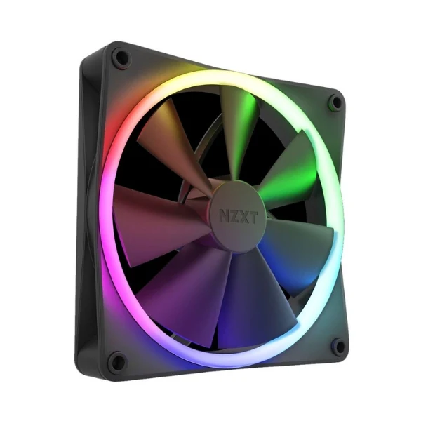 Fan Cooler NZXT F140 RGB Fluid Dynamic Bearing 140mm - Negro - RGB