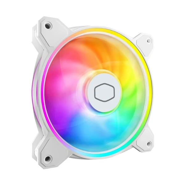 Fan Cooler Cooler Master MasterFan MF120 Halo Rifle Bearing 120mm - Blanco - RGB
