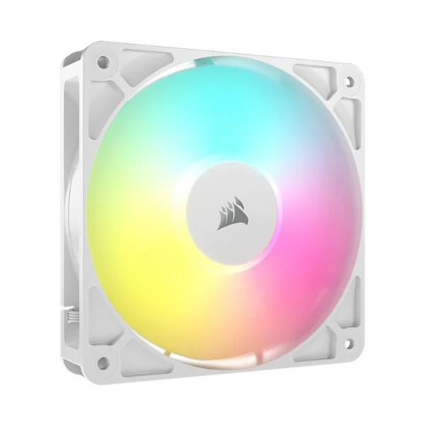 Fan Cooler Corsair RS120 ARGB Magnetic Dome 120mm - Blanco - ARGB