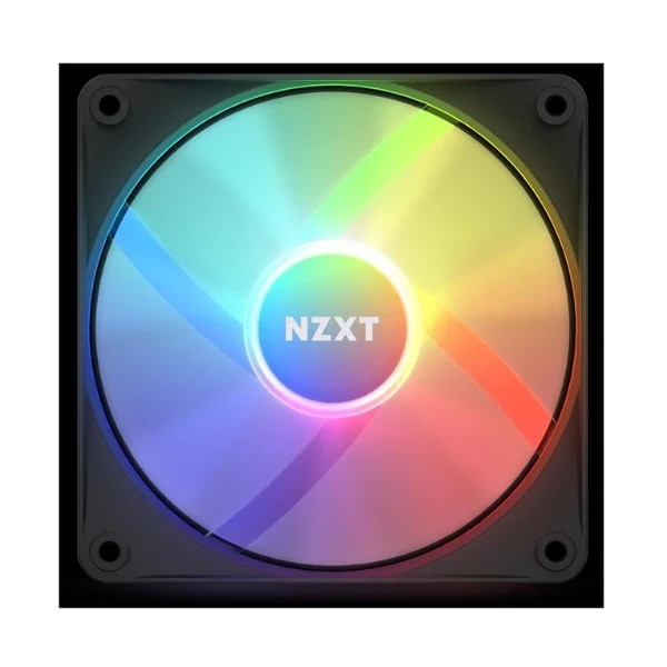 Fan Cooler NZXT F120 RGB Core Fluid Dynamic Bearing 120mm - Negro - RGB