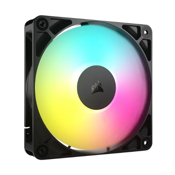 Fan Cooler Corsair RS120 ARGB Magnetic Dome Bearing 120mm - Negro - ARGB