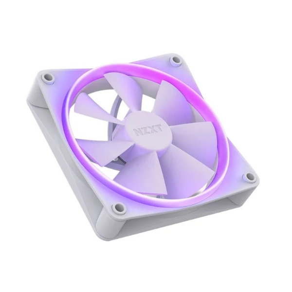 Fan Cooler NZXT F120 RGB Fluid Dynamic Bearing 120mm - Blanco - RGB