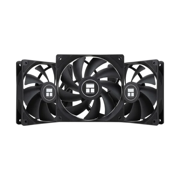 Fan Cooler Thermalright TL-C12C Fluid Dynamic Bearing 120mm - Negro - 3 Pack