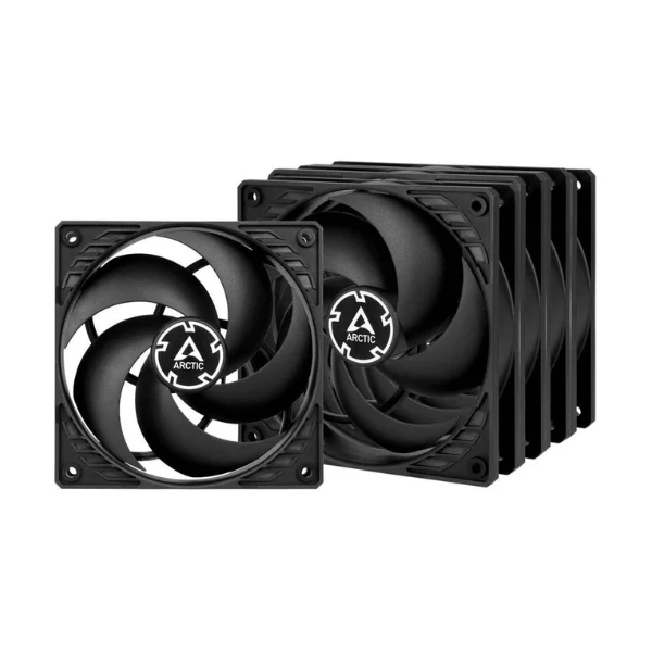 Fan Cooler Arctic Cooling P12 Fluid Dynamic Bearing 120mm - 5 Pack - Negro