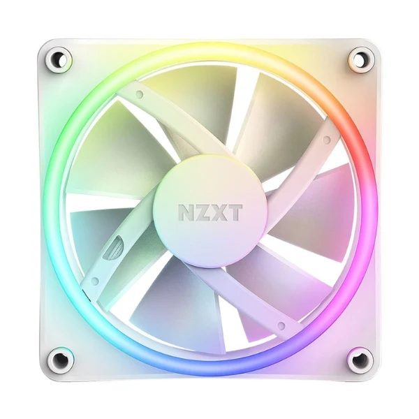 Fan Cooler NZXT F120RGB Duo Fluid Dynamic Bearing 120mm - Blanco - RGB