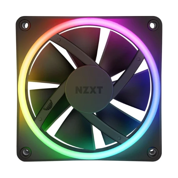 Fan Cooler NZXT F120RGB Duo Fluid Dynamic Bearing 120mm - Negro - RGB