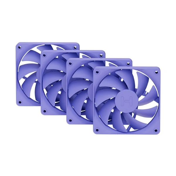 Fan Cooler HYTE Flow FA12 Fluid Dynamic Bearing 120mm - Morado - 4 Pack