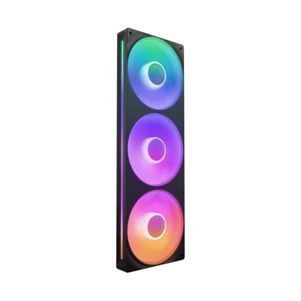 Fan Cooler NZXT F360 RGB Core Single-Frame 360mm Fluid Dynamic Bearing Fan Unit - Negro - RGB