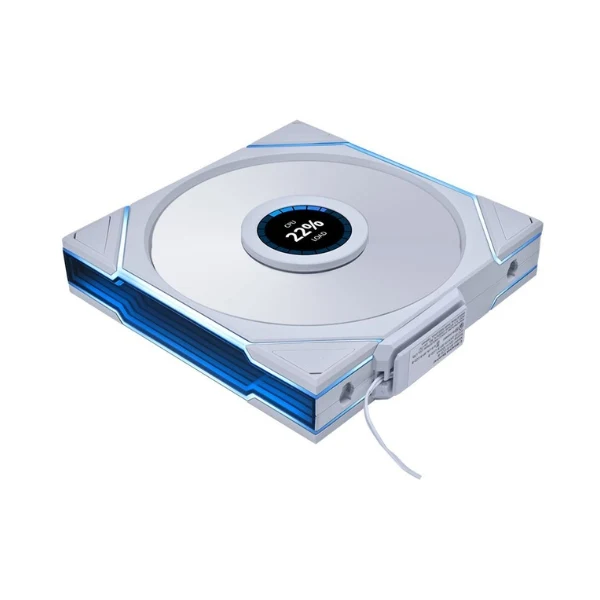 Fan Cooler Lian Li Uni Fan TL Wireless LCD Fluid Dynamic Bearing 140mm - Blanco - RGB