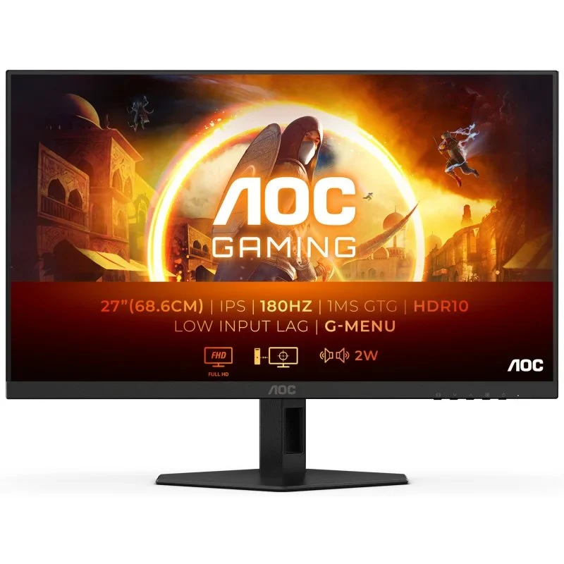 Monitor AOC 27G4XE - 27" - LED Fast IPS FullHD 180Hz G-Sync Compatible
