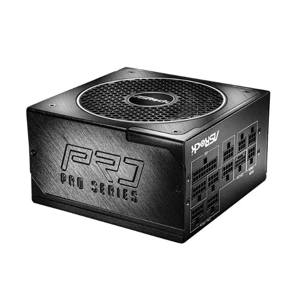 Fuente de Poder ASRock PRO-M850G - 850W - 80 PLUS Gold - Modular - ATX