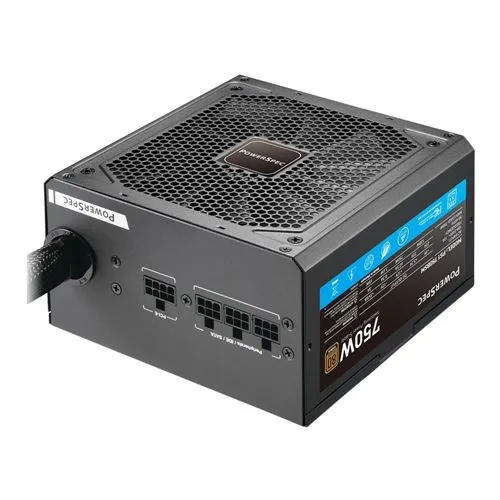 Fuente de Poder PowerSpec 750W 80 Plus Bronze ATX Semi Modular