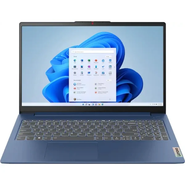 Laptop Lenovo IdeaPad Slim 3 - 15.6" FHD - AMD Ryzen 5 40 - 256GB SSD - 8GB RAM - Windows 11 - Abyss Blue - 82XQ012GUS