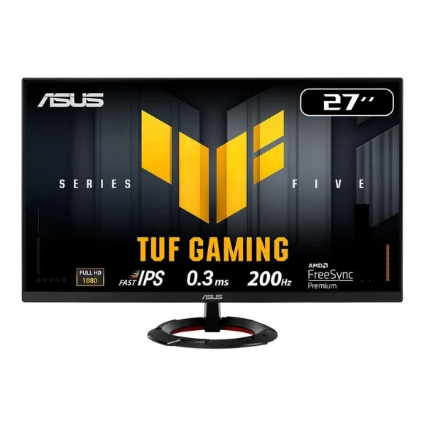 Monitor Gaming ASUS TUF VG279Q5R 27" FHD Fast IPS 200Hz ELMB FreeSync Premium – Negro