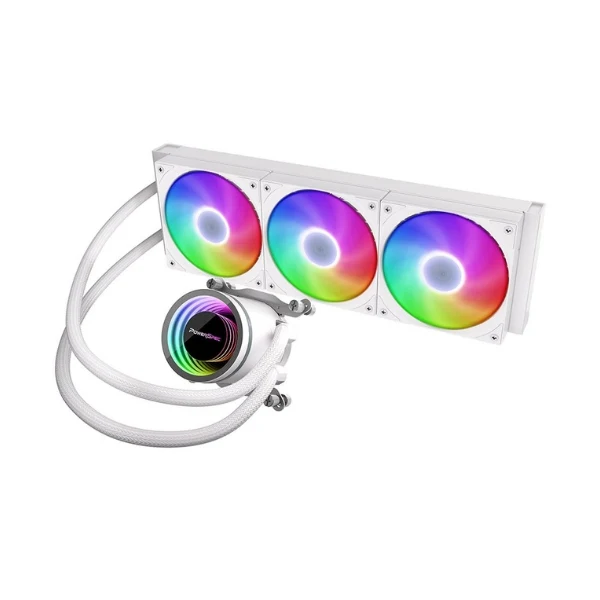 Enfriador Líquido PowerSpec HyCore 360mm All in One – Blanco