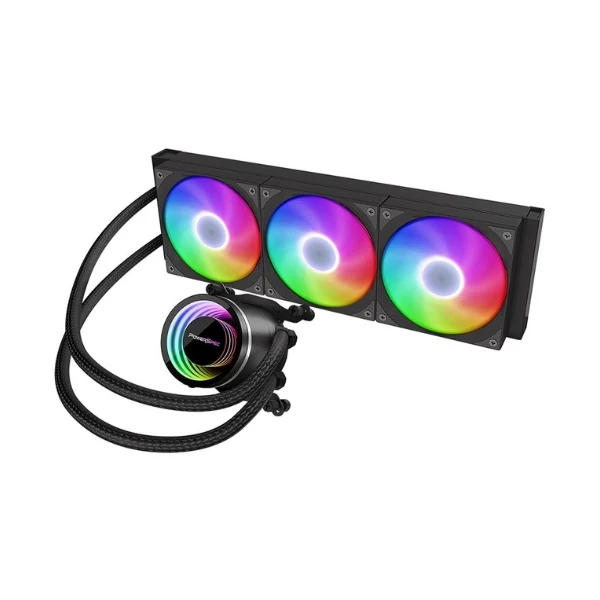 Enfriador Líquido PowerSpec HyCore 360mm All in One – Negro