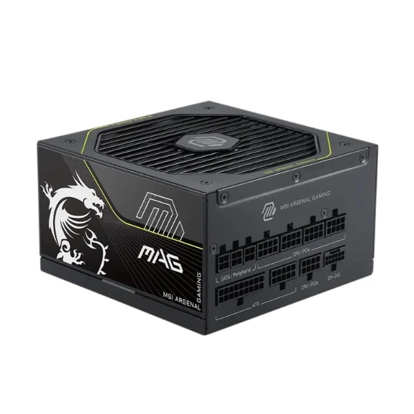 Fuente de Poder MSI MAG A1200PLS PCIE5 - 1200W - 80 PLUS Platinum - Modular - ATX
